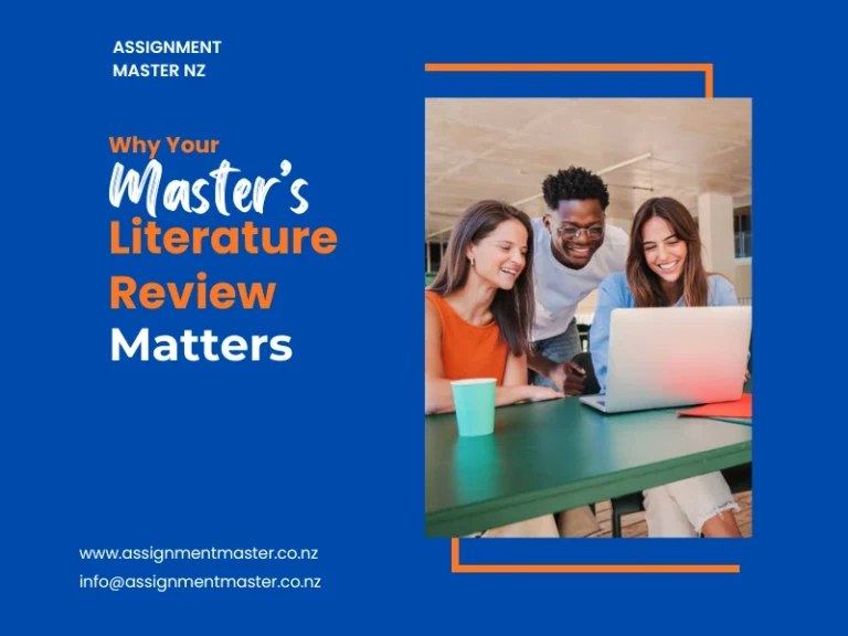 masters literature review matters